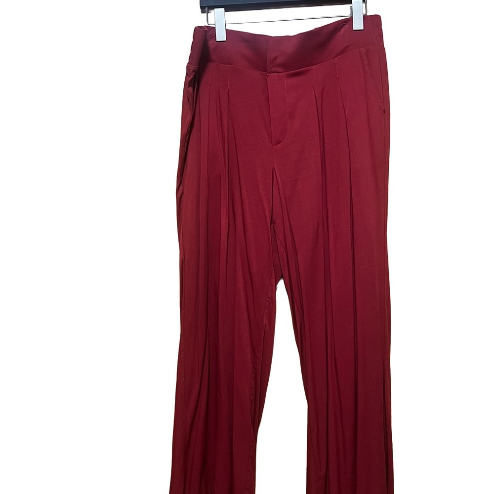 Torrid Burgundy Wide Leg Palazzo Pants